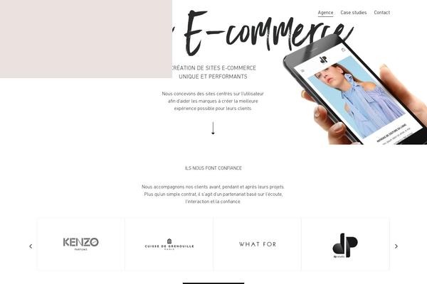 Semplice theme site design template sample