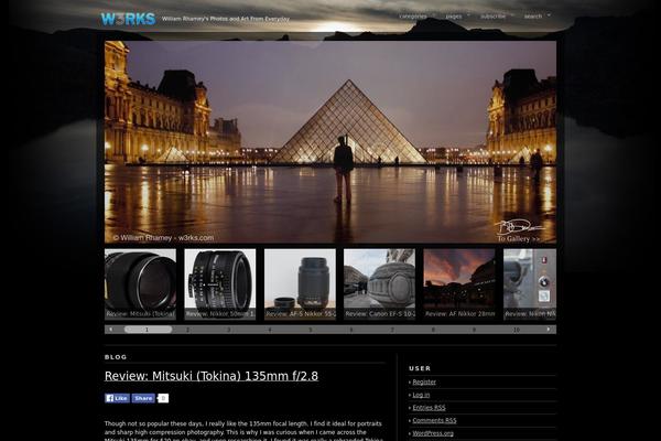 Modularity theme site design template sample