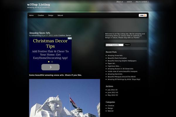 Site using Digg Digg plugin