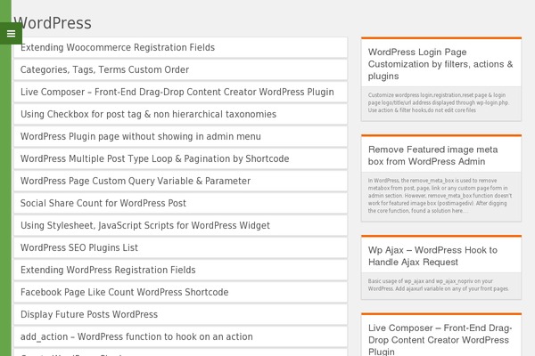 Site using Qubely plugin