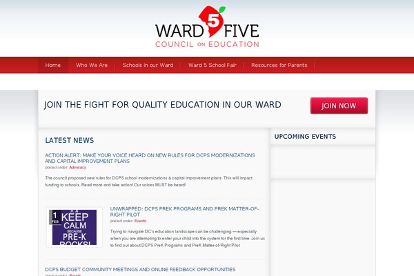 The-cause theme site design template sample