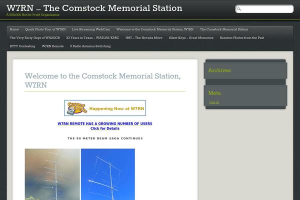 PinBlack theme site design template sample