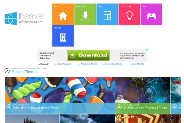 Seed theme site design template sample