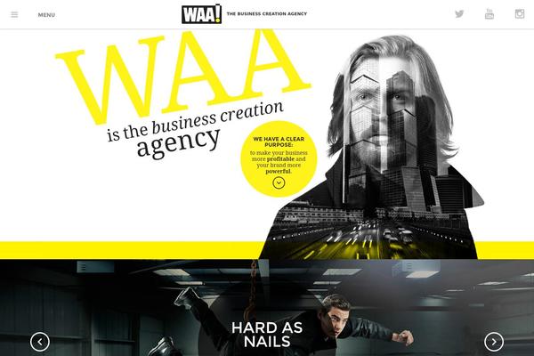 waa WordPress theme, websites list used waa theme waa theme websites examples