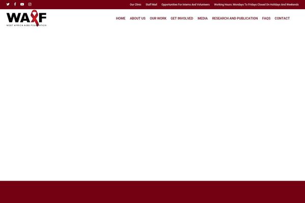 Site using Salient-social plugin