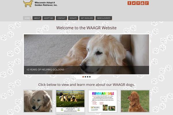 Parabola theme site design template sample