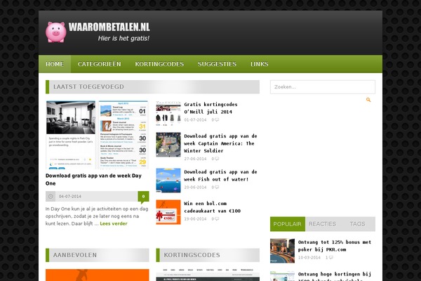 Megamag theme site design template sample