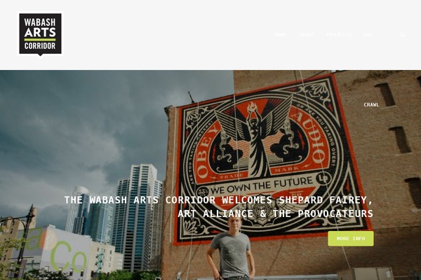 Bridge theme site design template sample