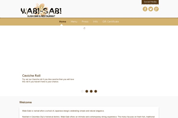 Dine & Drink theme site design template sample