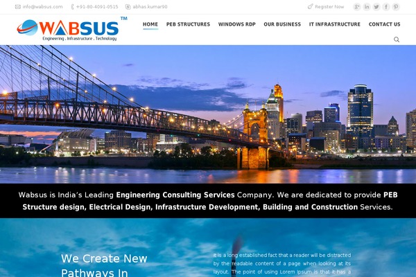 TheBuilt theme site design template sample