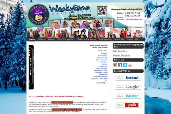 Smallbiz theme site design template sample