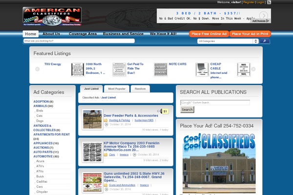Amclass theme site design template sample