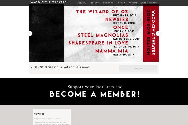 wacocivictheatre.org site used Seatera2