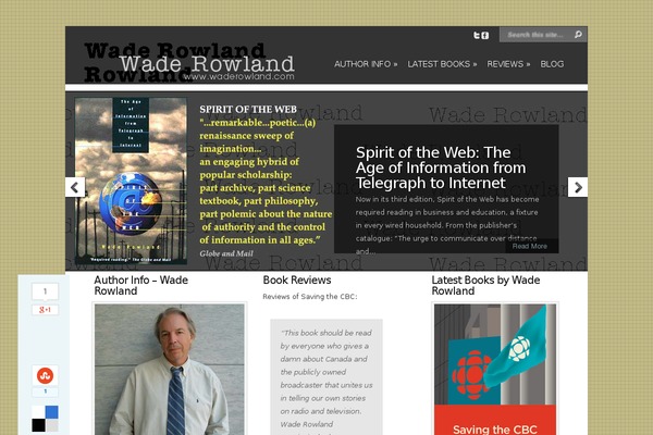 Author theme site design template sample