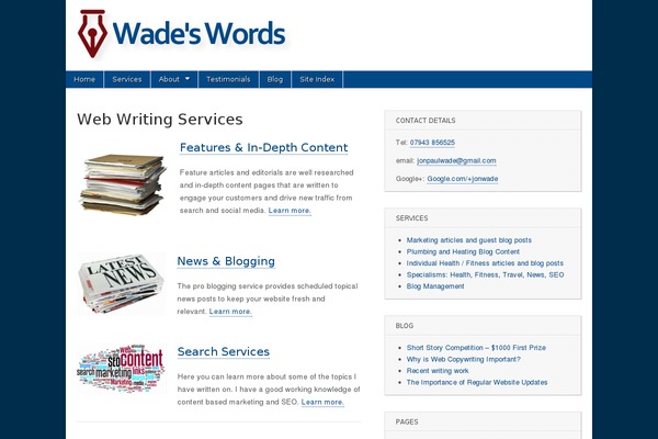 Magazine Premium theme site design template sample