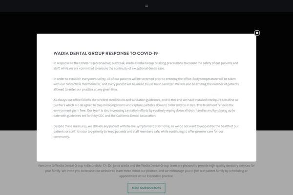 Landy theme site design template sample