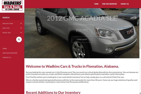 Automotive theme site design template sample