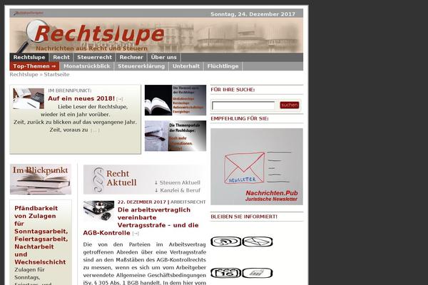 waffenrechtslupe.de site used Lupe