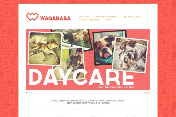 Mono theme site design template sample