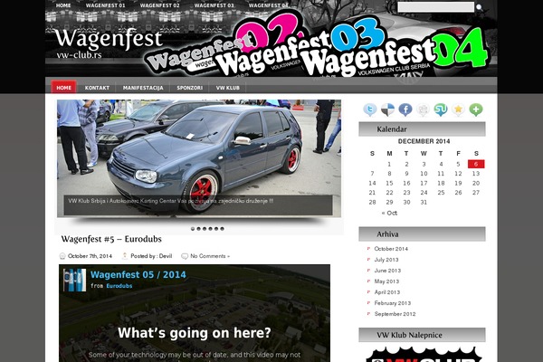 Site using Cool FB Likebox plugin