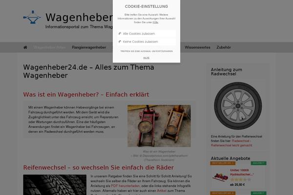 Site using Shariff for WordPress plugin