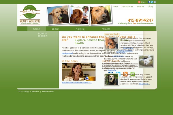 wagsnwellness.com site used Wnw