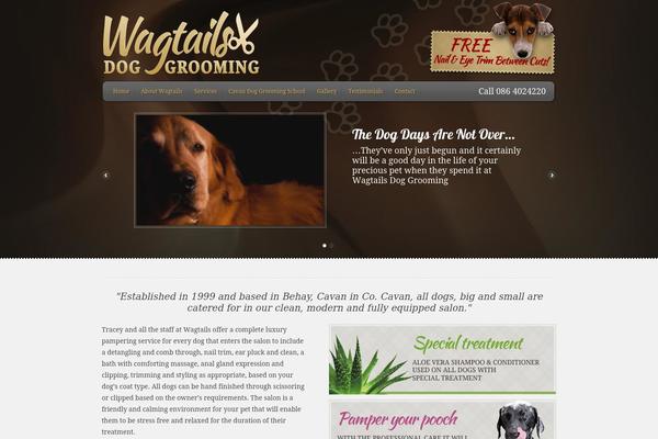 Feather theme site design template sample