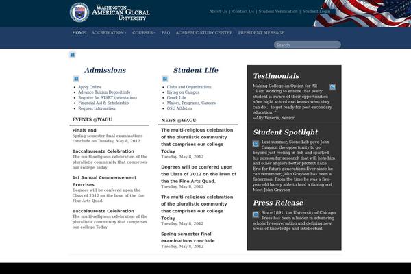 Bootstrap theme site design template sample
