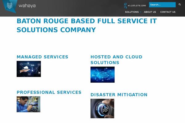 wahaya.net site used Brew-jointswp