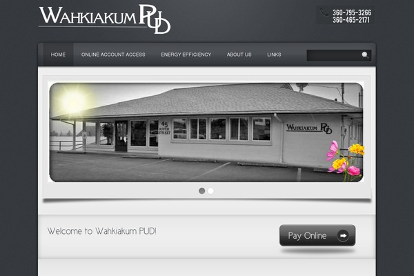 Neptune theme site design template sample
