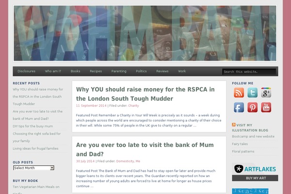 Site using WP Social Blogroll plugin
