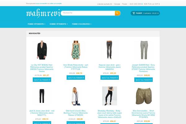 Estelle theme site design template sample