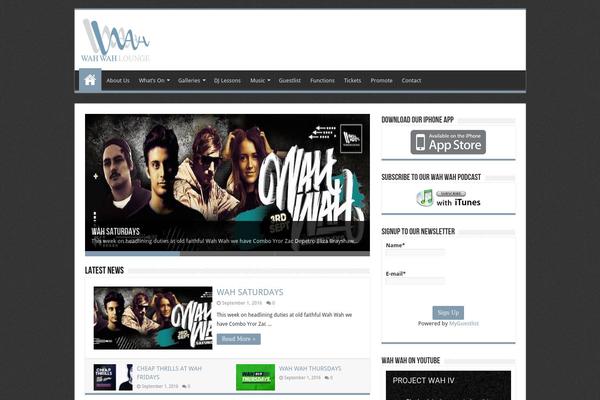 Sahifa theme site design template sample