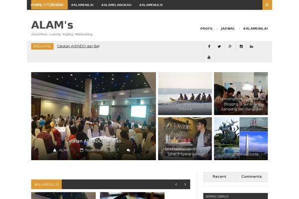 Site using Themeisle-companion plugin