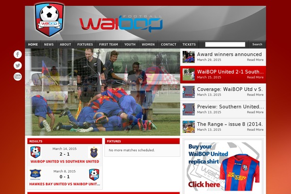 waibopunited.co.nz site used Seos-football