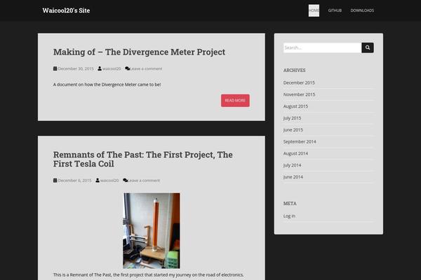 Sparkling theme site design template sample