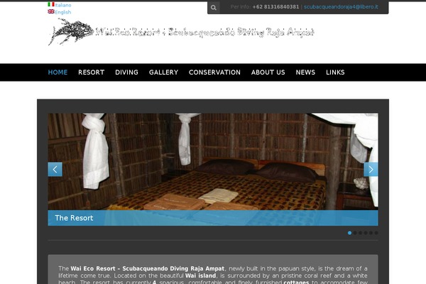 Natural theme site design template sample
