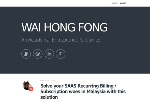 waihongfong.com site used Words