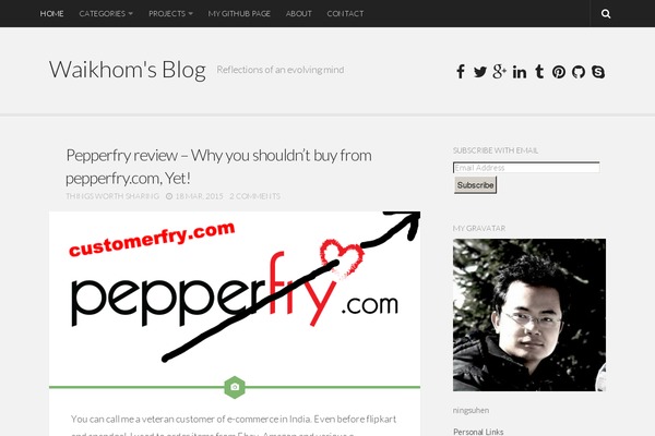 Anew theme site design template sample