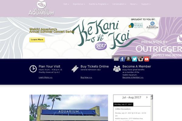 waikikiaquarium.org site used Greenearth-child