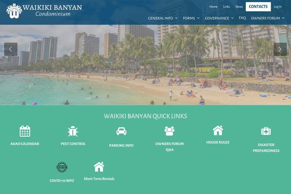 Site using Expanding Archives plugin
