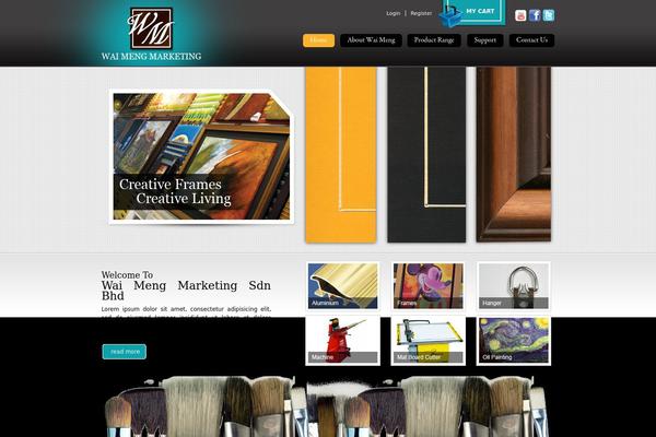 waimeng.com site used Webtemp