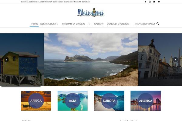 Libero theme site design template sample