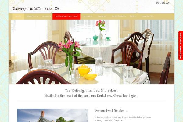 Site using Simple Testimonials plugin