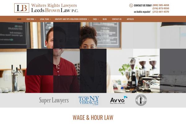 Lb theme site design template sample