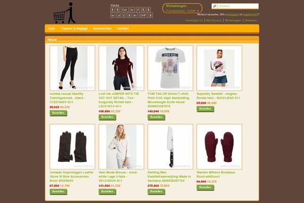 Bigbang theme site design template sample