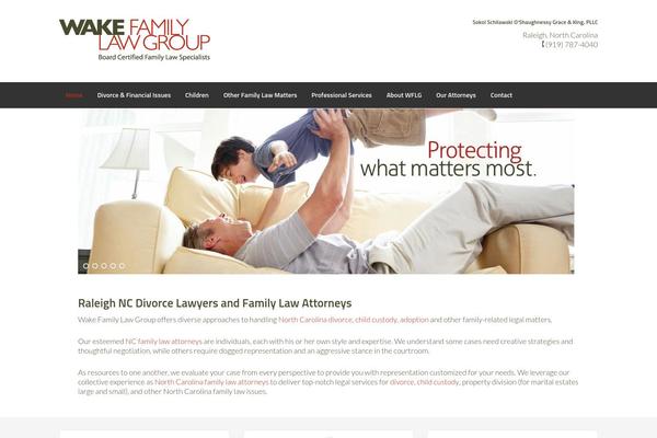 Enterprise Pro theme site design template sample
