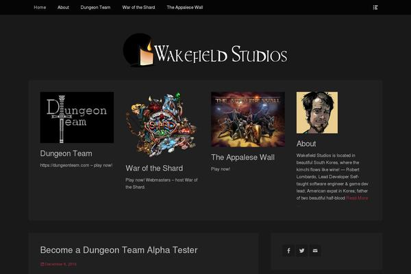 Clean Box theme site design template sample