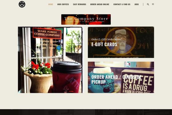 Site using Wp-food plugin