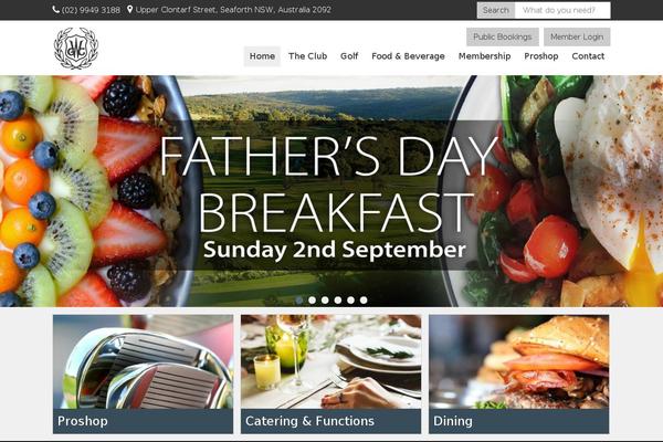 Highend theme site design template sample